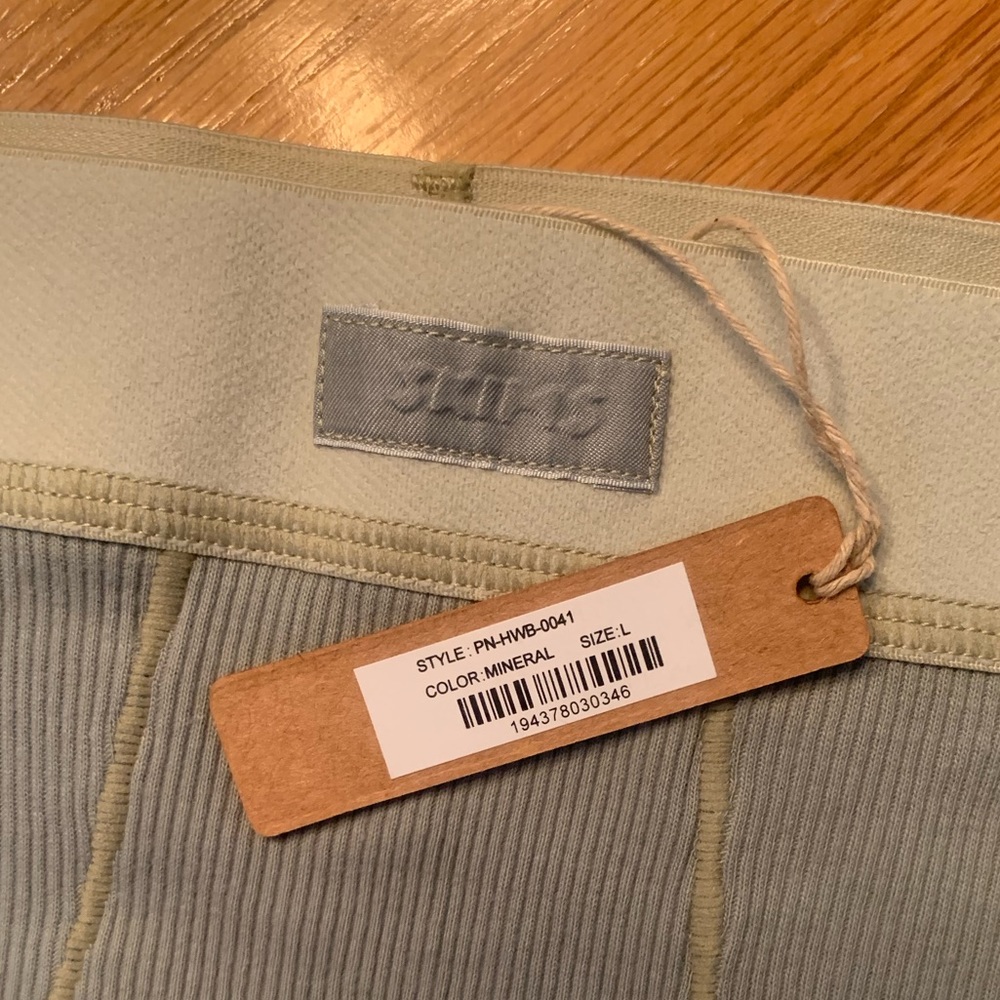 SKIMS cotton rib brief- color: mineral